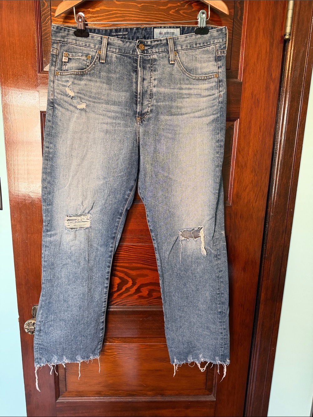 AG Sloan Crop Light Blue Women’s Jeans -
